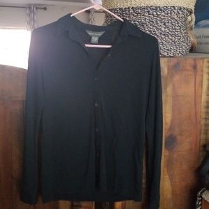 Black Banana Republic button down shirt